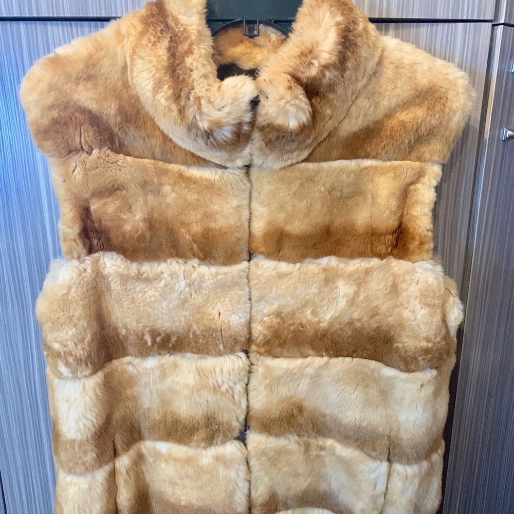 Genuine Chinchilla Fur Vest